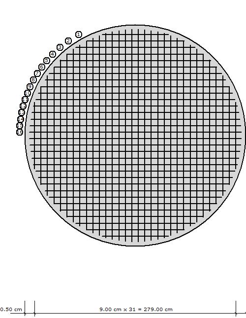 Wymiarowanie zbrojenia ZBROJENIE POTRZEBNE DLA SCHEMATU NR 9 As = 10.56 cm 2 /mb Minimalne zbrojenie konstrukcyjne dla fundamentu wynosi: Ak= 10.