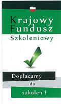 Dofinansowane usługi rozwojowe dla świętokrzyskich przedsiębiorstw Krajowy Fundusz Szkoleniowy Akredytowane usługi proinnowacyjne dla firm KRAJOWY FUNDUSZ SZKOLENIOWY - ponad 5 mln w 2017 na