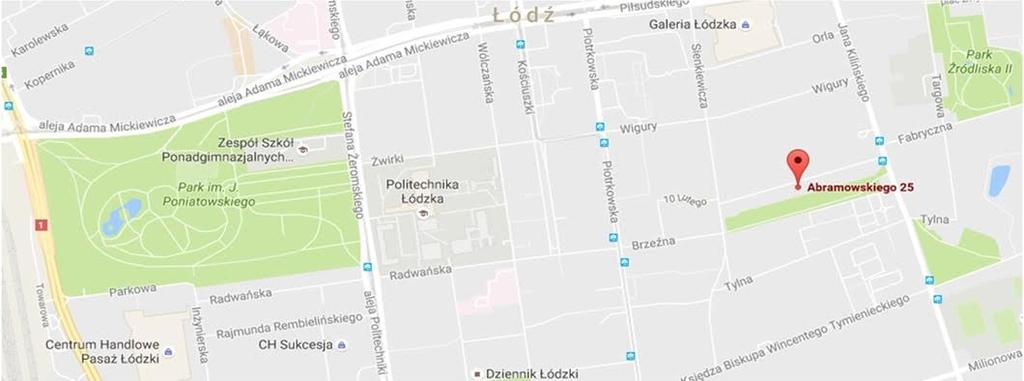 Lokalizacja kamienicy Kamienica położona jest w samym centrum Łodzi, zaraz przy ulicy Piotrkowskiej.