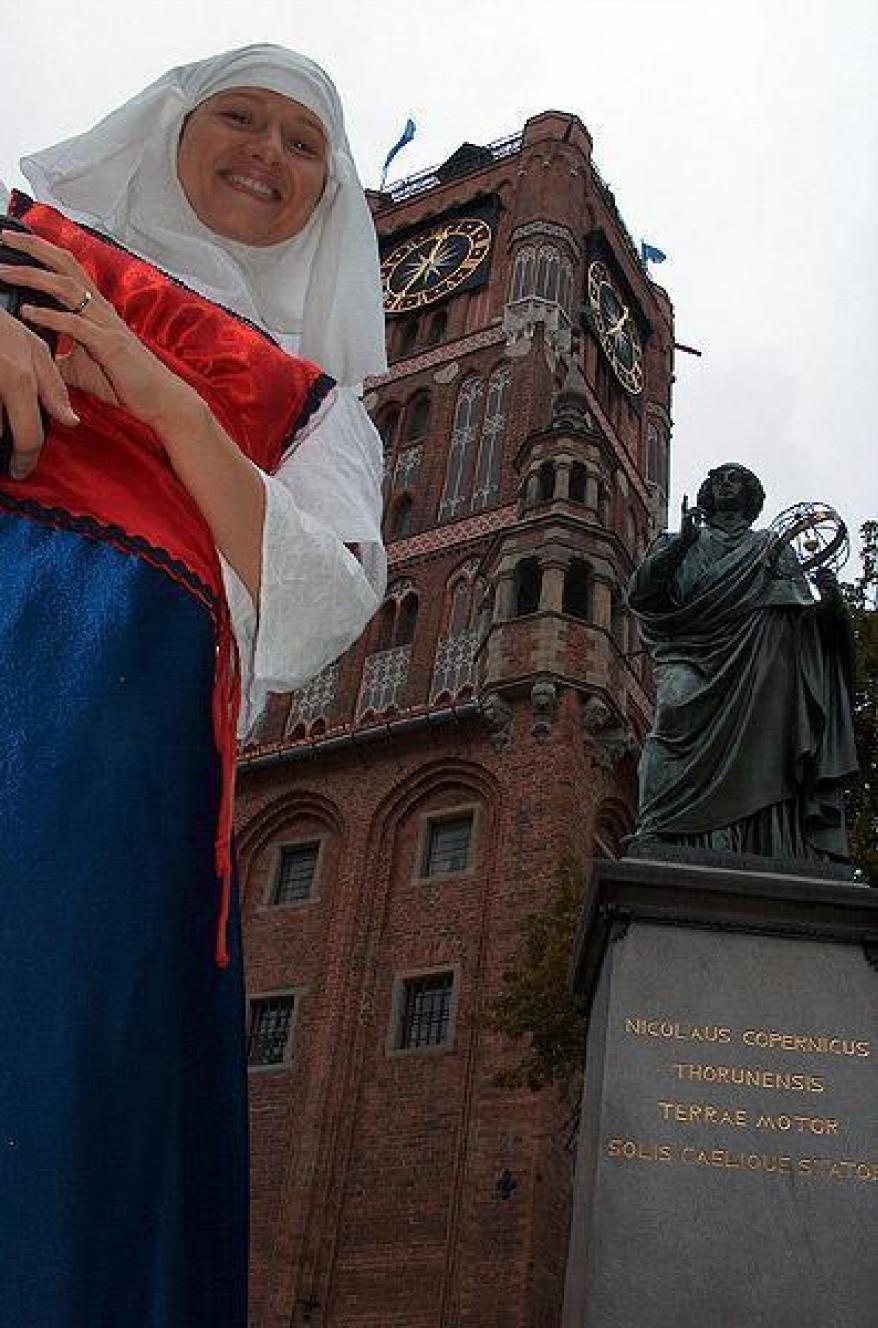 A popołudniu, hohoho, będzie się działo zwiedzanie Torunia jakiego nie znacie bardzo frywolnego i bardzo wszetecznego.