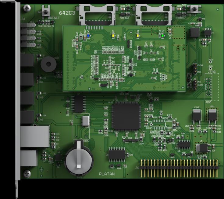 2. Podłączenie serwera do sieci Ethernet (LAN) PBX Server LIBRA konfigurowany jest za pośrednictwem sieci Ethernet z wykorzystaniem komputera i przeglądarki Internetowej.