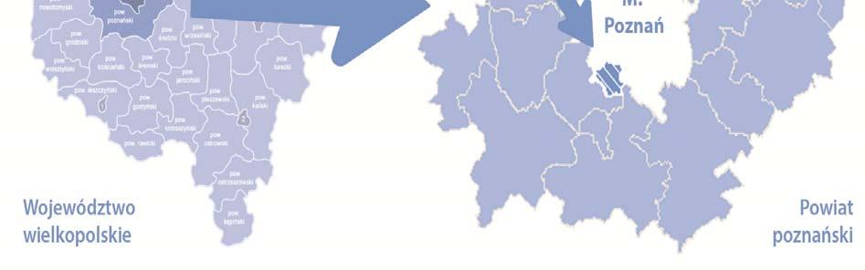 Miasto powstało na bazie trzech wsi: Lasek, Luboń i Żabikowo. W 1954 roku miejscowości Luboń zostały nadane prawa miejskie. Rysunek 1.