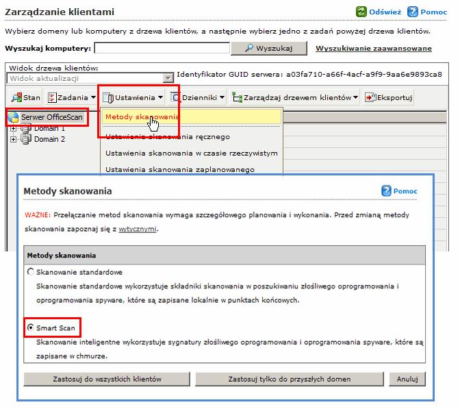 Trend Micro Smart Protection Server dla OfficeScan 10.