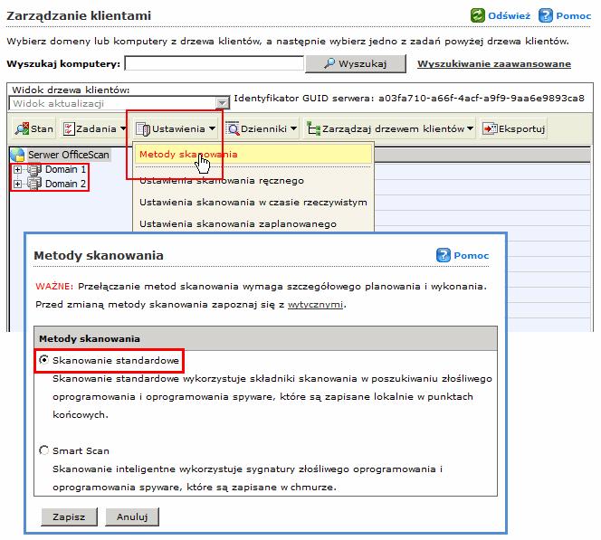 Korzystanie z usług Smart Protection RYSUNEK 2-2.