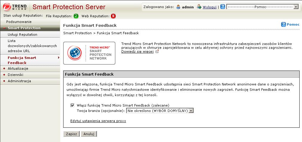 Trend Micro Smart Protection Server dla OfficeScan 10.