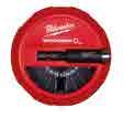 #MILWAUKEETOOL WWW.MILWAUKEETOOL.PL DRIVE GUIDE 1 1 x PH2, 1 x PZ1 / 2 x PZ2 / 1 x PZ3, 1 x TX20 / 1 x TX25, 1 x SL 0.6 x 4.5 mm / 1 x SL 0.8 x 5.