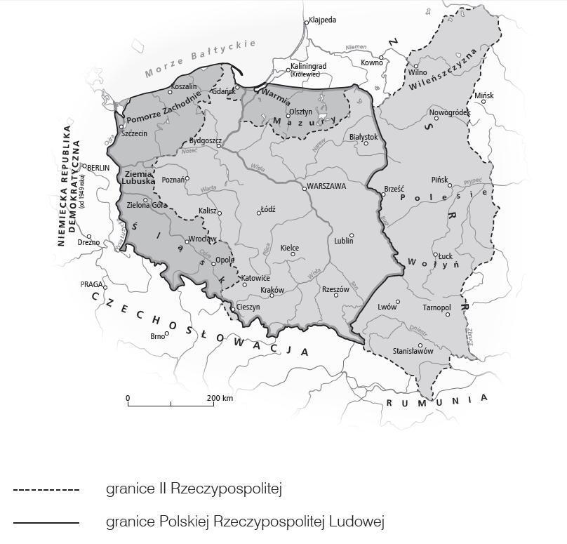 Karta pracy R2 Historia i społeczeństwo Zapoznaj się z zamieszczoną mapą. Następnie wykonaj zadania od 1. do 3. Zadanie 1.