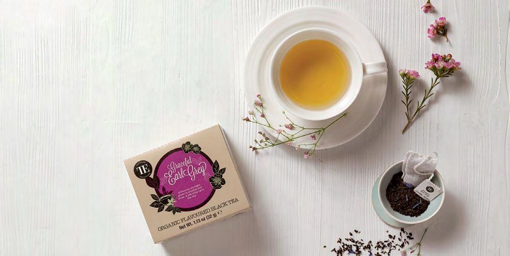 TEAHOUSE EXCLUSIVES / ORGANIC TEA / 21 Herbata była i nadal stanowi zasadniczą część naszego życia i tradycji od 1879 roku.