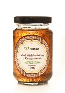 Miody smakowe FIMARO Miód wielokwiatowy z lawendą 40gr/240gr/620gr Skład: polski miód wielokwiatowy cukier, kwiat lawendy, syrop lawendowy Produkt pasteryzowany Ulega naturalnej krystalizacji Miód