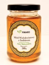 40gr/240gr/620gr Skład: polski miód wielokwiatowy, cynamon, syrop cynamonowy Produkt pasteryzowany Ulega naturalnej krystalizacji Miód wielokwiatowy z miętą 240gr/620gr Miód wielokwiatowy z imbirem