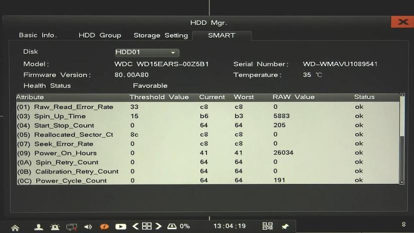 If needed to set up time record limit, you need to set up Trigger time, choose channel, tick Enable and set up numbers of days.