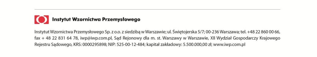 Zapytanie ofertowe dotyczące publikacji reklamy cało stronnicowej na temat wzornictwa przemysłowego w gazecie codziennej o