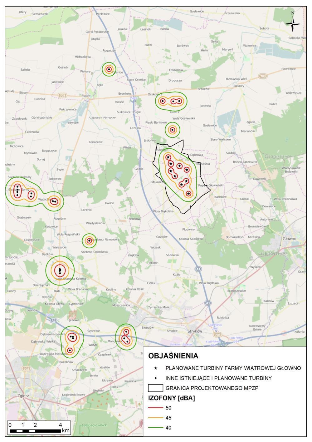 Prognoza oddziaływania na środowisko projektu zmiany miejscowego planu zagospodarowania przestrzennego Gminy Głowno dla obszaru części wsi Mąkolice, części wsi Wola Mąkolska, wsi Jasionna,