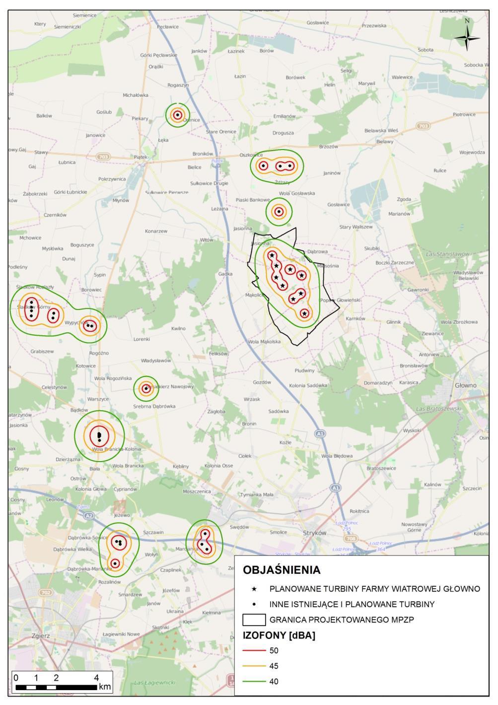 Prognoza oddziaływania na środowisko projektu zmiany miejscowego planu zagospodarowania przestrzennego Gminy Głowno dla obszaru części wsi Mąkolice, części wsi Wola Mąkolska, wsi