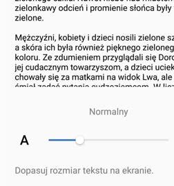 Po włączeniu automatycznej regulacji jasności ekranu jasność ekranu będzie automatycznie dostosowywana w oparciu o warunki oświetlenia.