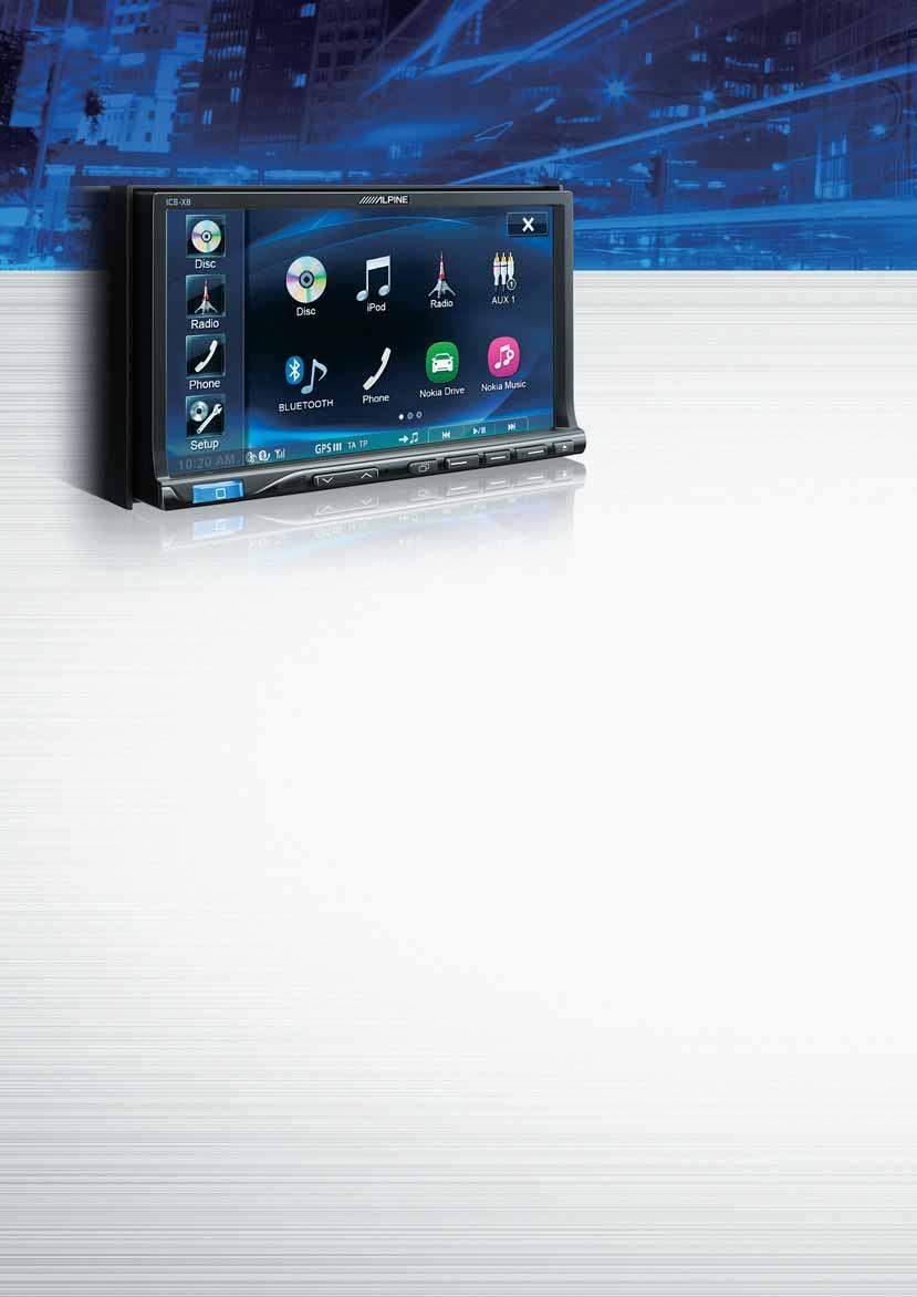 8 STACJA MULTIMEDIALNA APP LINK Ultranowoczesna konsola multimedialna ICS-X8 to pierwszy na świecie produkt multimedialny pozwalający korzystać z zalet standardu MirrorLink i trybu samochodowego