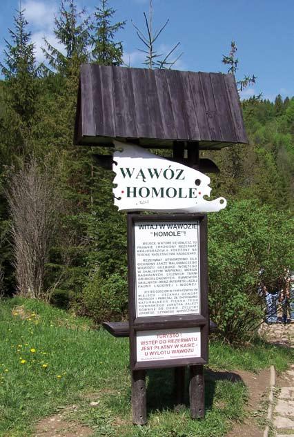 Małe Pieniny nad Wąwozem Skalskie B. Czerwiński nionego Krajobrazu.