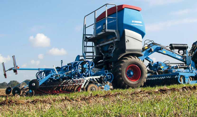 Niezagęszczone strefy pośrednie ograniczają erozję i zamulenie. Mechaniczny nacisk na redlice wynosi maks. 45 kg.