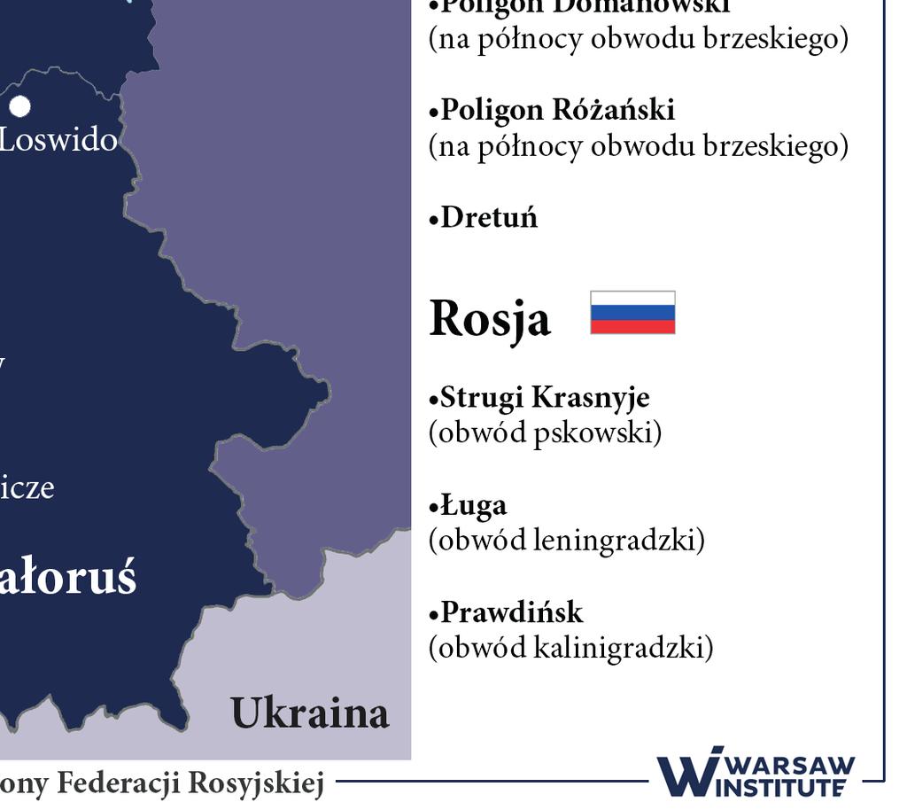 Oprócz tego działania odbędą się jeszcze dodatkowo w dwóch lokalizacjach na terenie obwodu witebskiego: