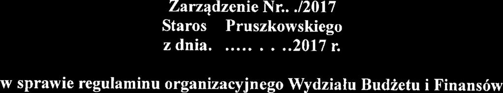 Zarządzenie Nrl!\2/2017 Starosty?ruszkowskiego z dnia#f.zt2@71(k2017 r.