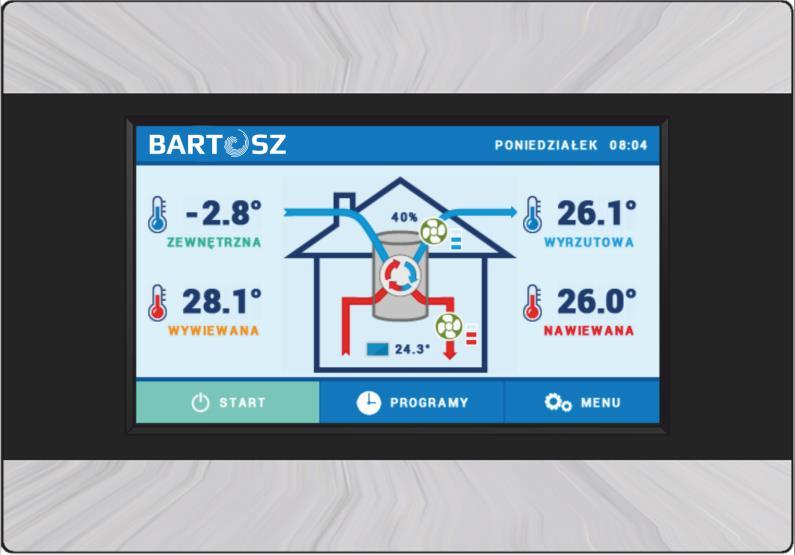 Panel sterujący PS-D3 / PS-D41 / PS-D42 do sterowników STW Instrukcja