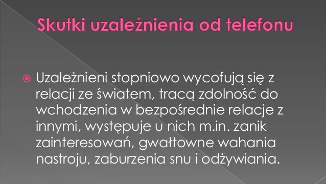 Podobnie jak w przypadku każdego innego uzależnienia osoby mające problem z uzależnieniem od telefonu komórkowego rzadko zdają