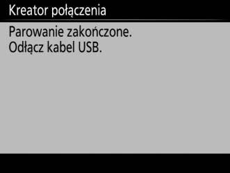 komputerze (06). Parowanie rozpocznie się automatycznie. 5 Odłącz aparat.