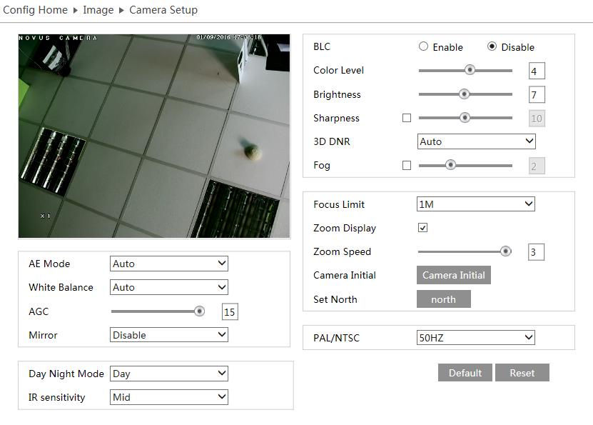 NVIP-3000 series IP PTZ camera - user manual ver.1.0. SETTINGS 4.2.