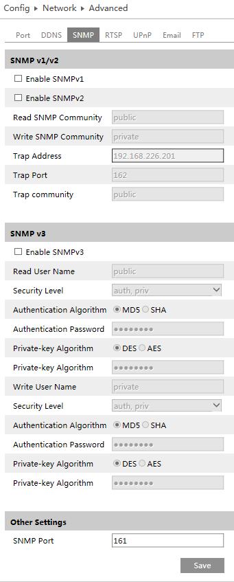 NVIP-3000 PTZ cameras series NVIP-5000 PTZ camera series - user manual ver.1.0. WWW INTERFACE - WORKING WITH IP CAMERA 4.5.2 Port In this tab user can define ports which camera use to communicate with other services such as HTTP, Data Port or RTSP 4.