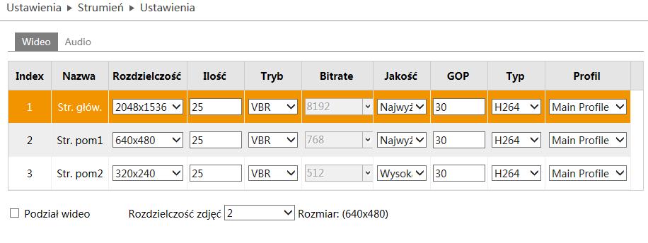 Instrukcja obsługi kamer IP PTZ serii NVIP-3000 wer.1.0. USTAWIENIA 4.2 