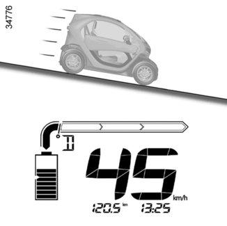 Zużycie energii A Akumulator trakcyjny dostarcza energię niezbędną silnikowi do wprawienia pojazdu w ruch.