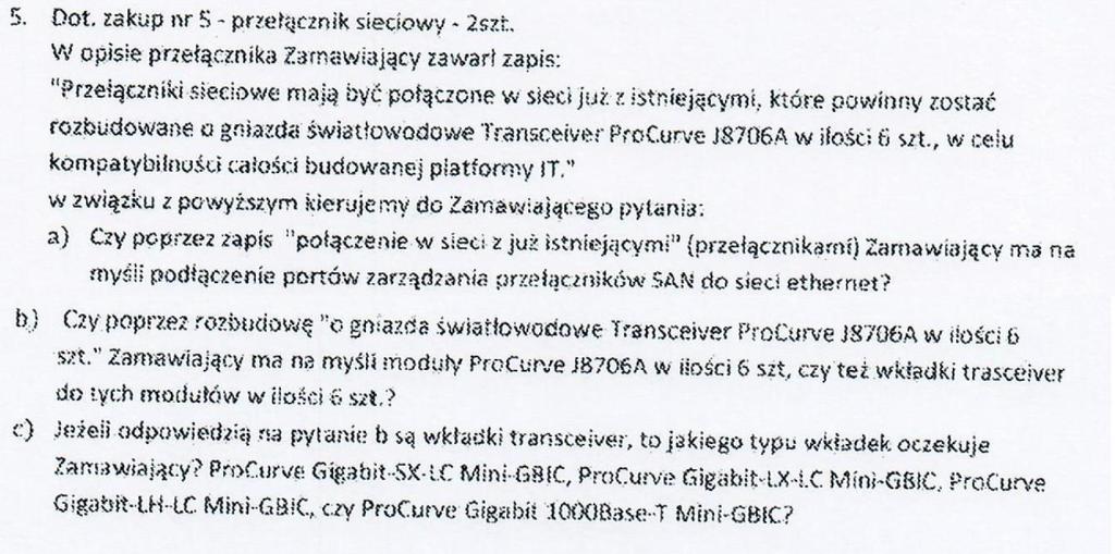 zostaną przyznane 2 pkt. Wybrana zostanie oferta o najwyższej przyznanej łącznej liczbie punktów. Zamawiający potwierdza użycie stwierdzenia czas reakcji jako czas naprawy.