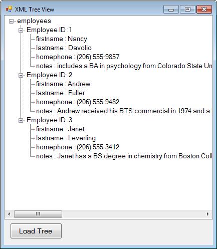 Stosowanie Document Object Model DOM Odczyt danych XML Odczytanie danych z pliku XML i przepisanie danych do kontrolki TreeView: XmlDocument doc = new XmlDocument(); doc.load(application.