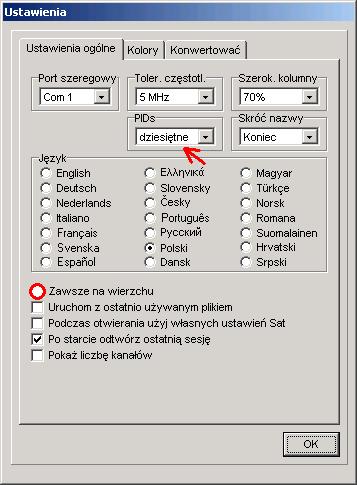 (patrz rozdz. 5.e). Czasam zdarza sie, że dwa kanały mogą mieć bardzo podobne parametry.