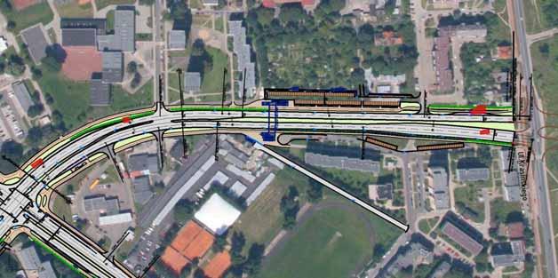 2. OBWODNICA ŚRÓDMIEŚCIA SZCZECINA 2.1. Etap V, budowa ulicy od ul. Duńskiej Krasińskiego do ul.