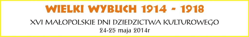 INFORMACJA CZWARTKOWA BIULETYN - NEWSLETTER Nr 20/22.05.14 BIEŻĄCE WYDARZENIA 23.05.2014 Godz.