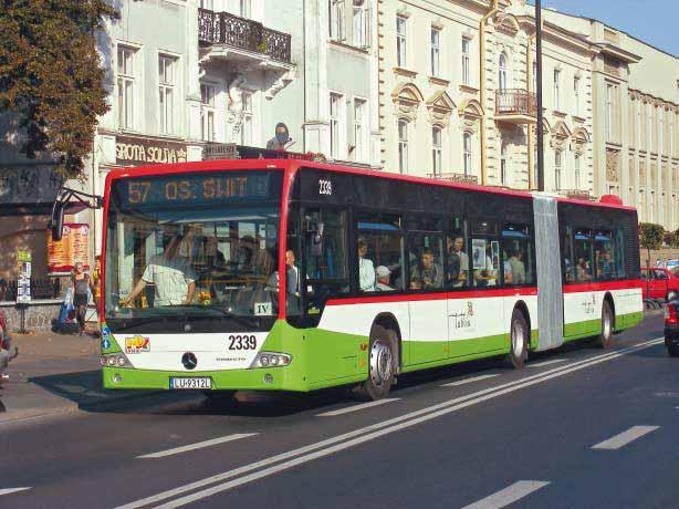 Sprzedaż autobusów miejskich w latach 2000-2009 Solbusa w segmencie autobusów miejskich zmniejszył się z poziomu 2,2% do 1,4%.