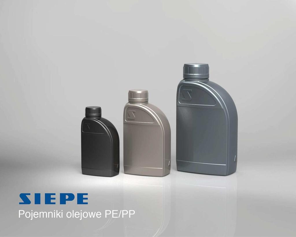 SIEPE GmbH Butelki olejowe PE-PP Nowa rodzina opakowań: butelki olejowe PE-PP - dostępne w