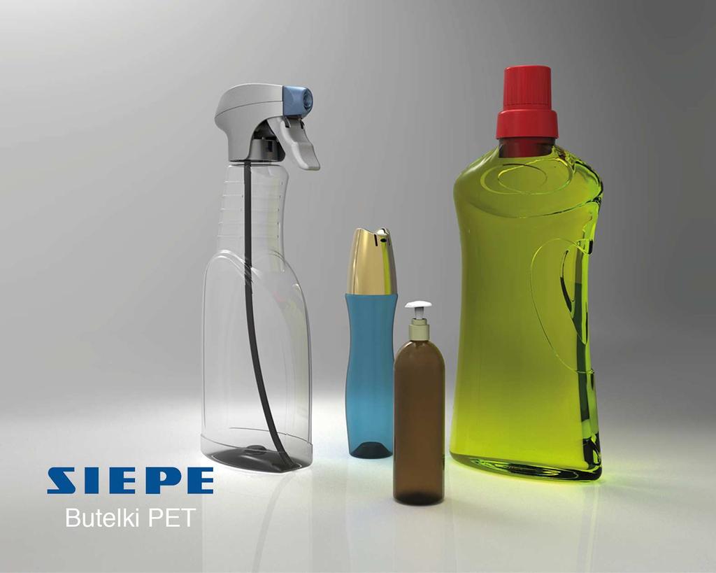 Pawilon 6A, stoisko 49 SIEPE GmbH Butelki PE/PP/PET Butelki w różnych kształtach produkowane z