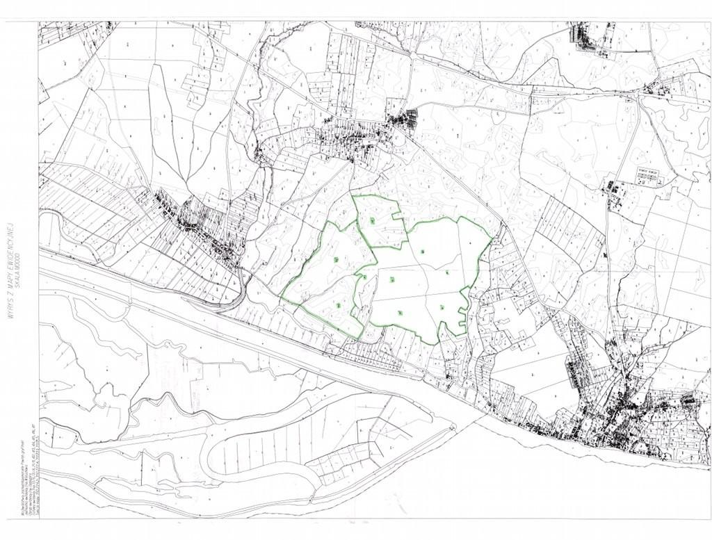 40-50 km od portu w Szczecinie, linia kolejowa Szczecin-Zielona