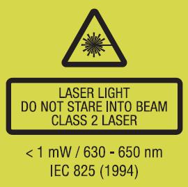 Tel: 12 632 1301, 12 632 6188, Fax: 12 632 1037, e-mail:office@test-therm.com.pl Celownik laserowy Pirometr CSlaser posiada wbudowany podwójny celownik.