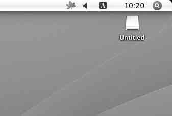 x W systemie operacyjnym Macintosh 1 Podłącz czytnik do komputera z włożoną do niego kartą pamięci. Na pulpicie zostanie wyświetlona ikona dysku wymiennego.
