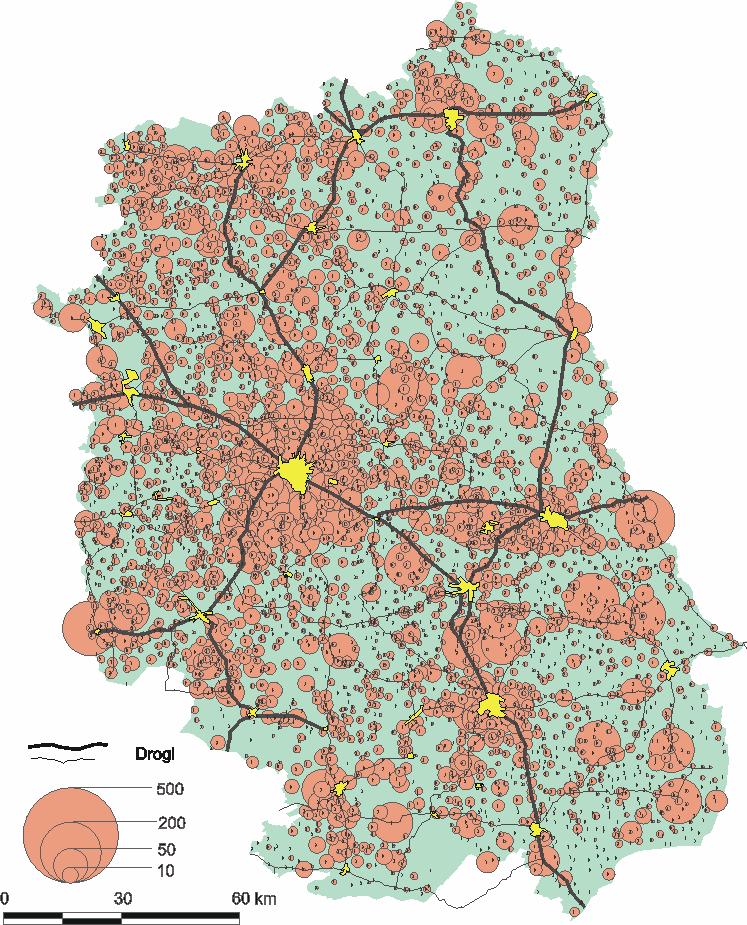 Ruch budowlany Liczba pozwoleń wydanych na budowę domów mieszkalnych na