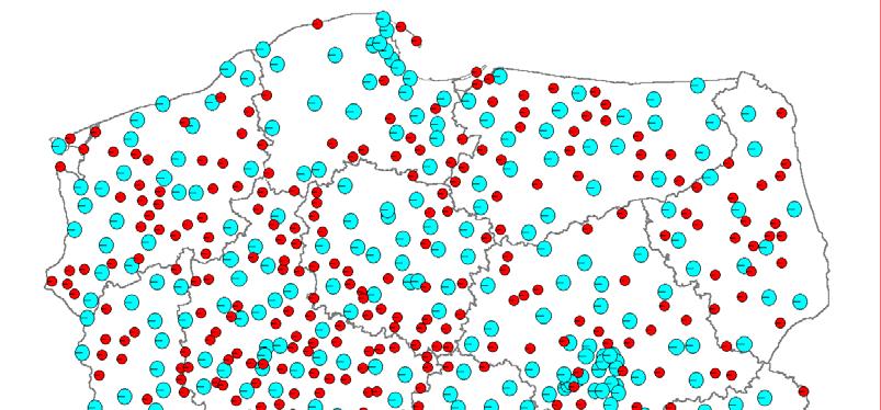 479 miast z liczbą mieszkańców poniżej 10 tys.