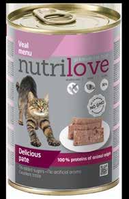 jakości pełnoporcjowa karma dla kotów, która zawiera białko wyłącznie pochodzenia zwierzęceo bez dodatku zbóż.