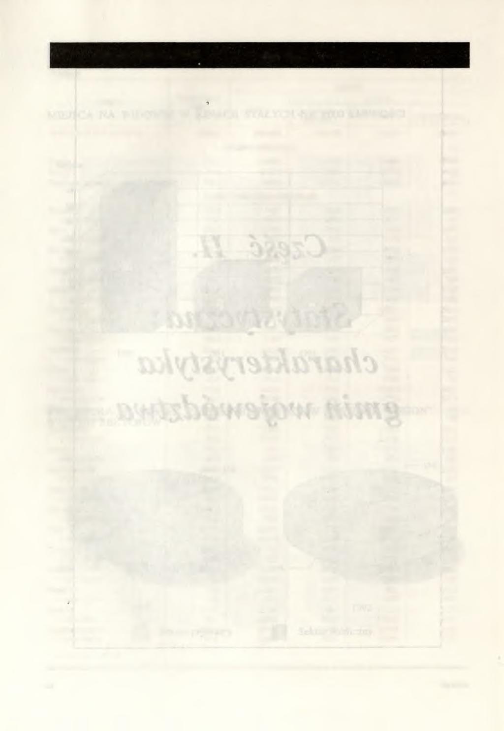 Tablica 1 POWIERZCHNIA I LUDNOŚĆ W 19 9 2 R.a GMINY Powierzchnia w km ogółem przedprodukcyjnym Ludność w wieku produkcyjnym poprodukcyjnym W O J E W Ó D Z T W O.