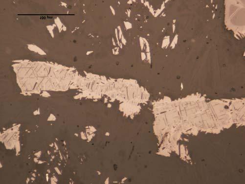 mineral inclusions of silicates; sample no.