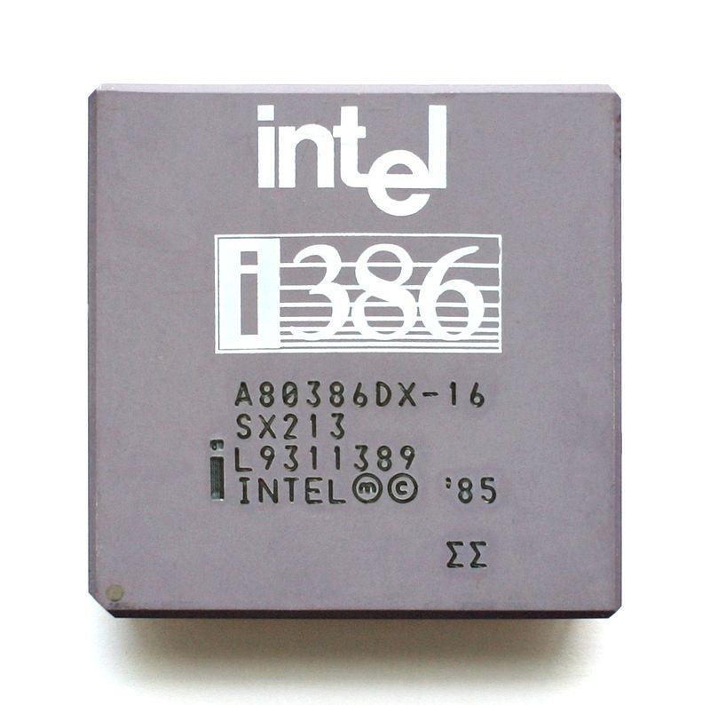 68 pin Intel 80186,