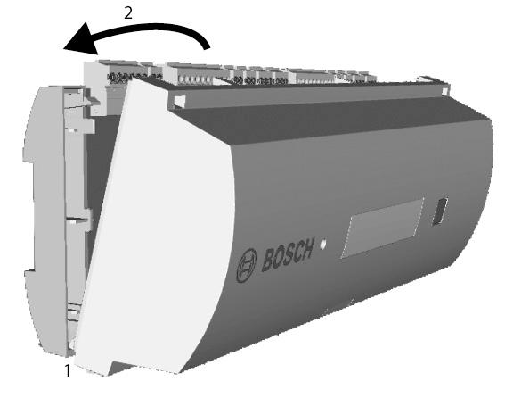 Access Modular Instalacja pl 25 4.4 Zamykanie obudowy Przed założeniem pokryw należy odłączyć wszystkie wtykowe złącza śrubowe.