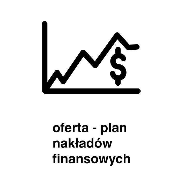 Plan Nakładów finansowych Dolkument zawierający opis prac poszczególnych etapów oraz koszt wykonania poszczególnych etapów pracy przez Dizajnera i kooperantów.